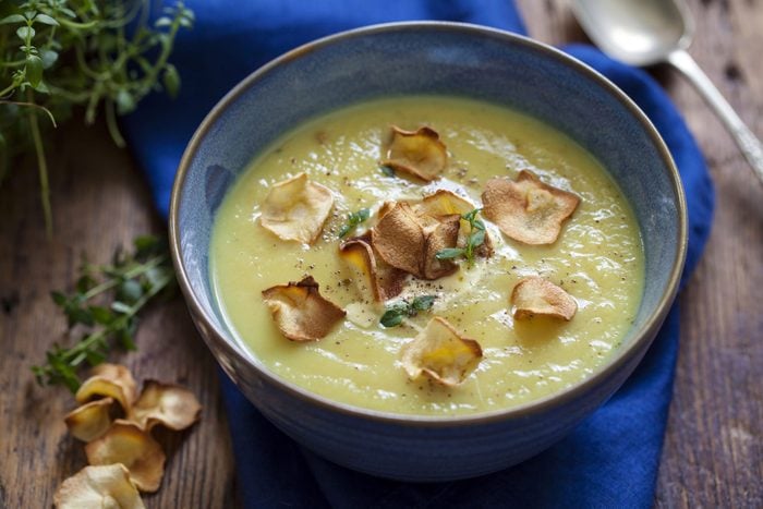 fall recipes - Aromatic parsnip soup