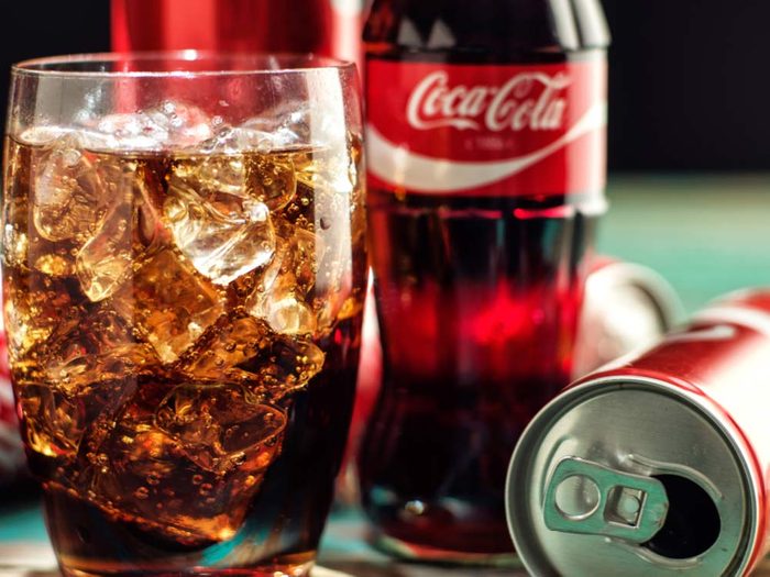 Coca Cola soft drink