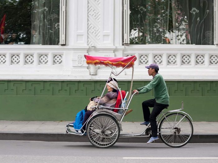 The Cyclo in Vietnam