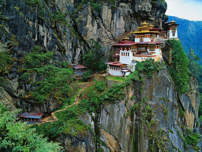Taktsand Monastery (Tiger's Nest) in Bhutan