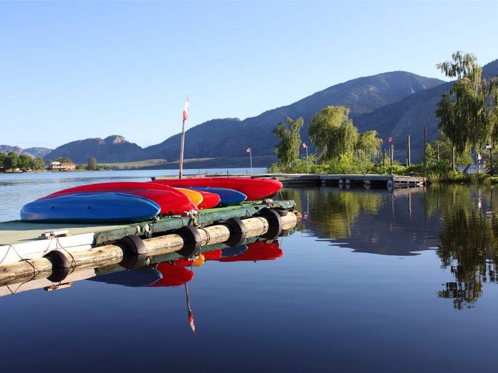 Osoyoos, British Columbia is one of the most beautiful Canadian hot spots