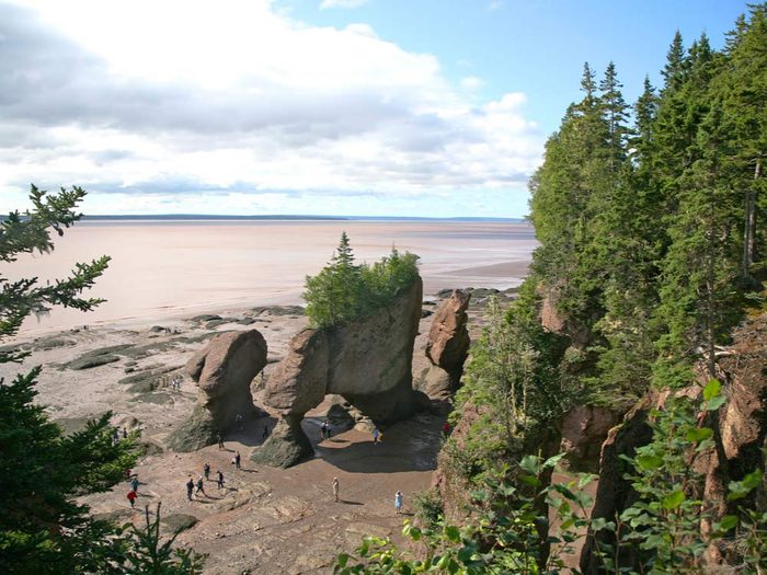 Bay of Fundy in Canada
