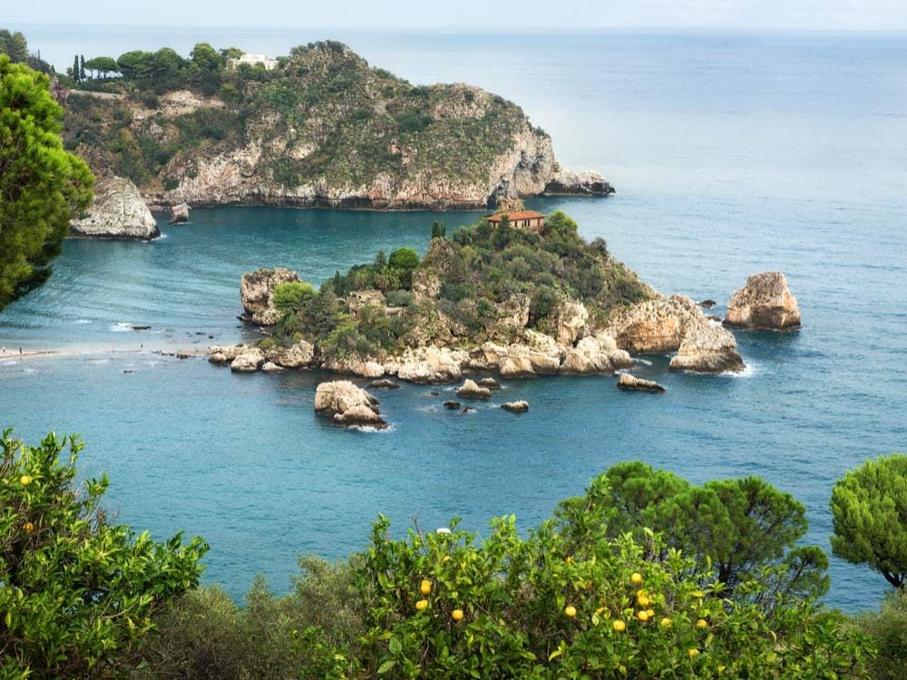 Isola Bella in Sicily, Italy
