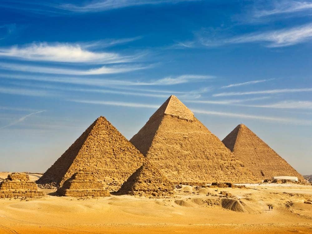 The Great Pyramids in Giza