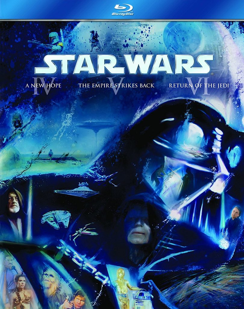 Blu ray cover of Star Wars Original Trilogy