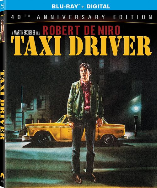 Blu ray cover of Taxi Driver