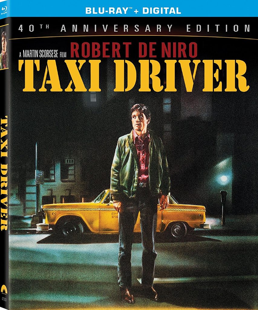 Blu ray cover of Taxi Driver
