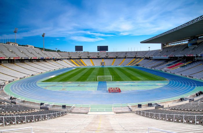 Olympic stadium in Barcelona