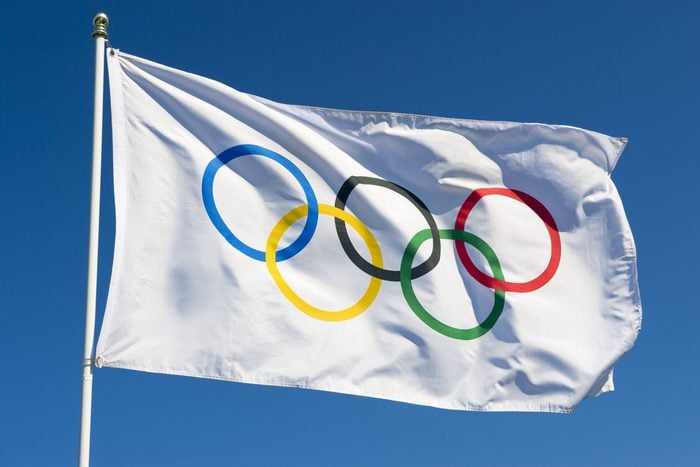Olympic flag for infamous Olympic scandals countdown