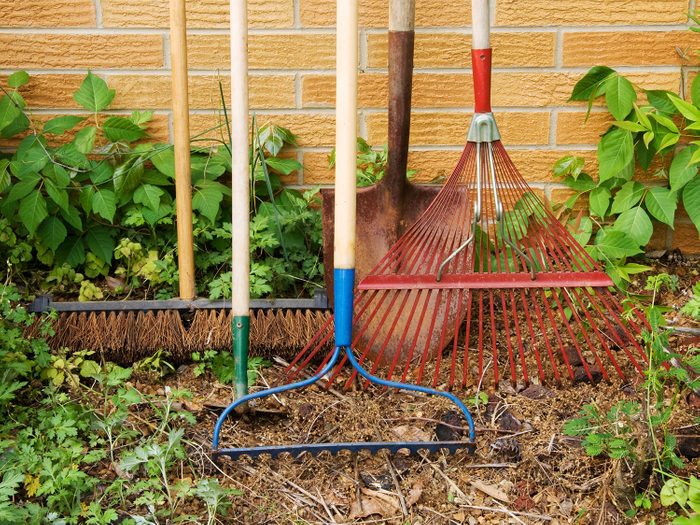 Long-handled garden tools