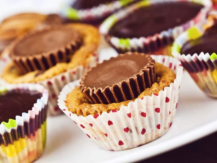 Peanut butter cup cupcakes