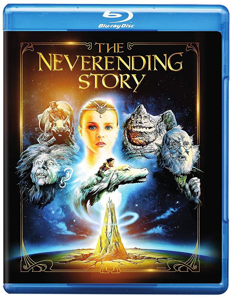 Blu ray cover of The Neverending Story
