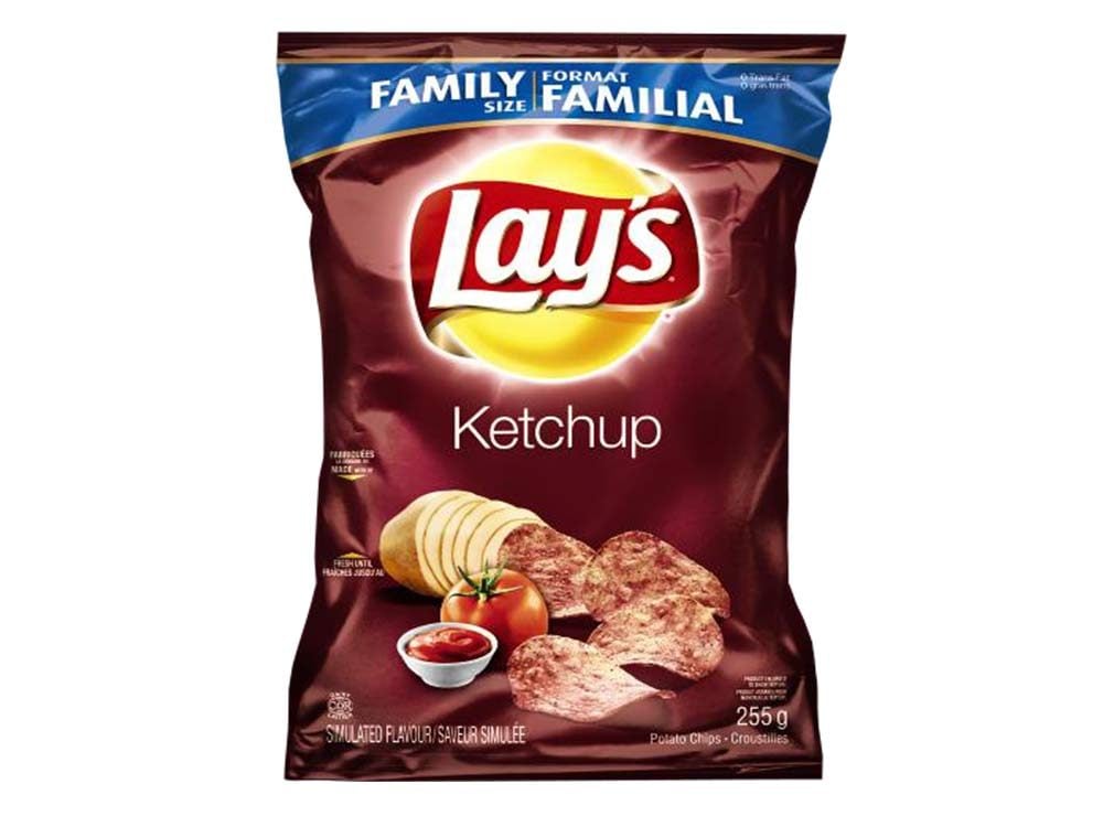 Ketchup chips