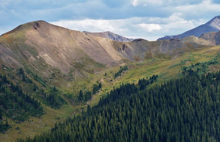 Colorado's Independence Pass is more than 12,000 feet above sea level