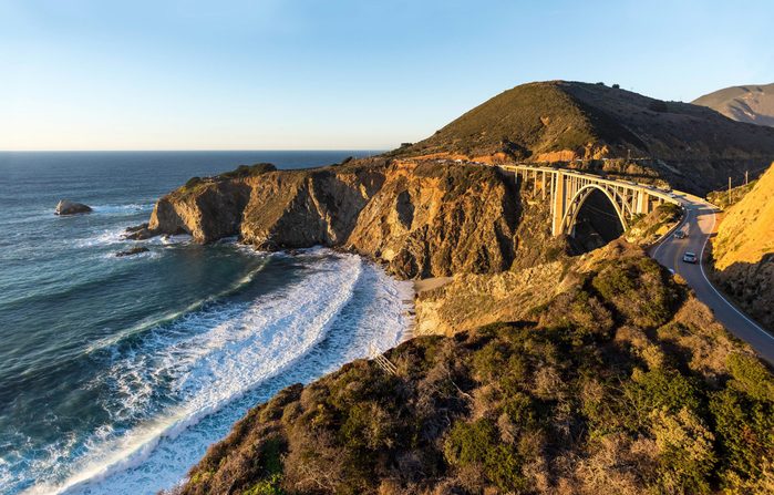California State Route 1 clings to some of the most scenic coastline in the world