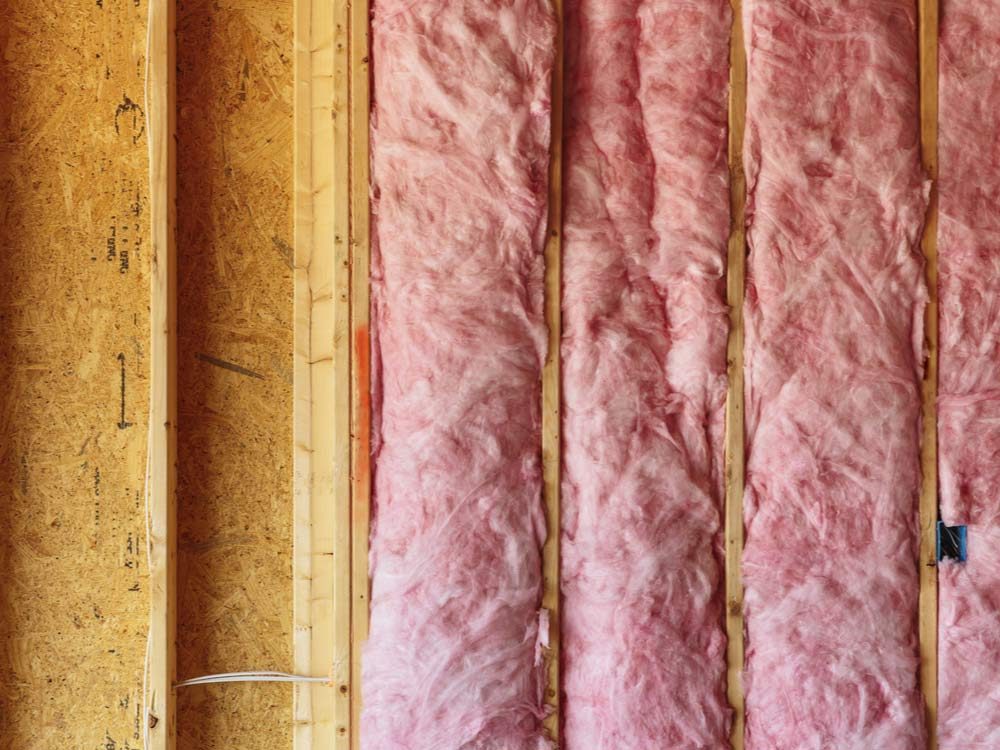 Pink insulation