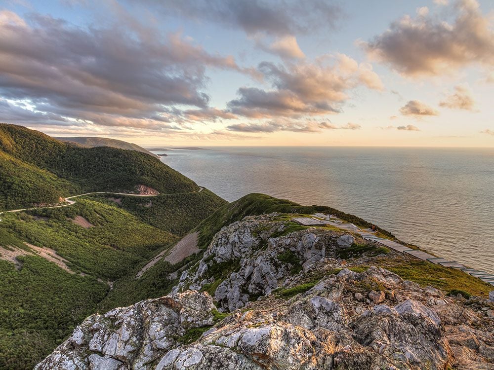 The Cabot Trail is one of Canada's natural wonders