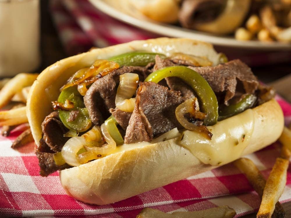 The Philly Cheesesteak is one of the must-try foods in the U.S.