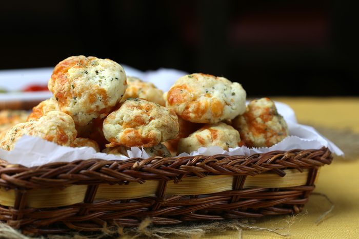 Garlic and cheddar biscuits