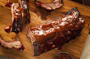 Smoked Spareribs With Backwoods BBQ Sauce