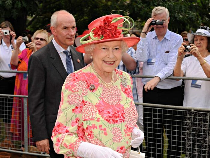 Queen Elizabeth in Toronto in 2010