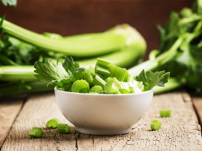 Celery can increase a woman's sexual desire