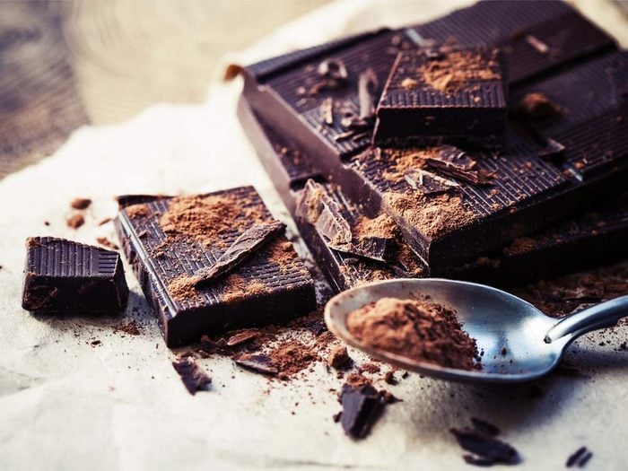 Dark chocolate is one of the best aphrodisiacs