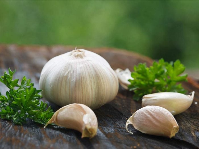 Garlic increases blood flow