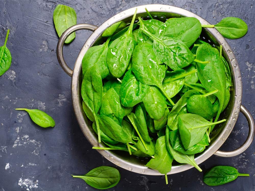 Spinach increases fertility