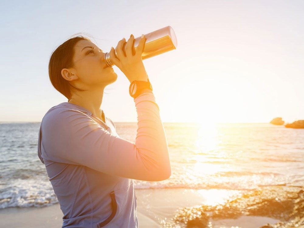 Stay hydrated to prevent headaches