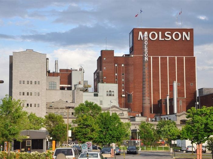 Molson Brewery in Montreal, Canada