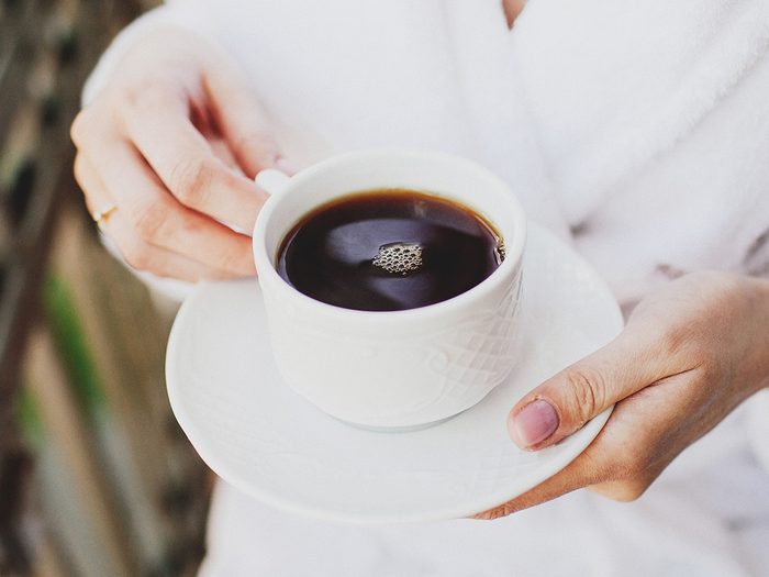 Cut calories by taking your coffee black
