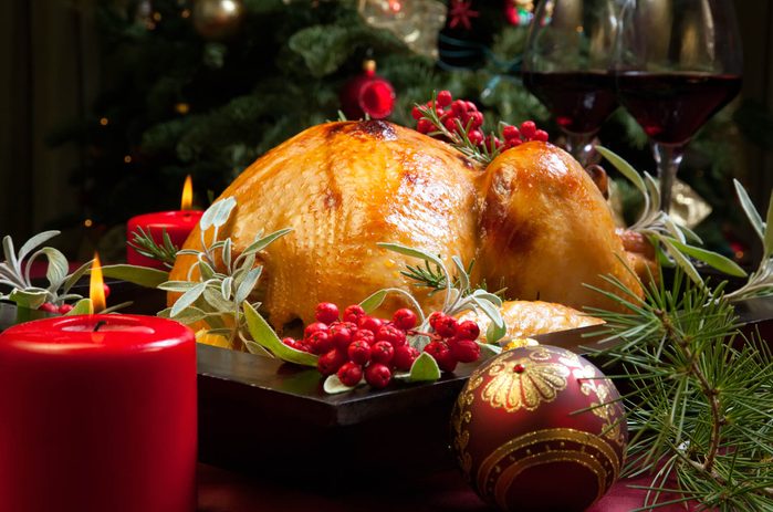 Not skipping meals will help you avoid adding holiday calories