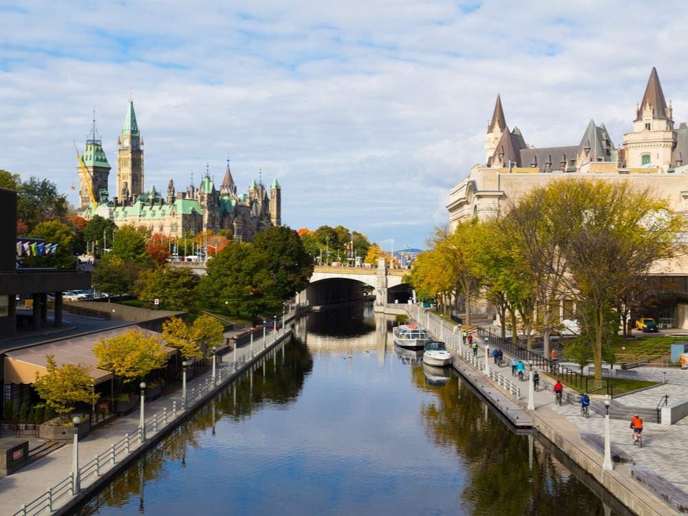 Rideau Canal in Ottawa