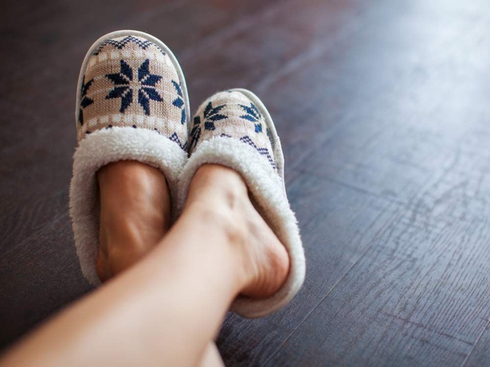 Warm and comfy slippers