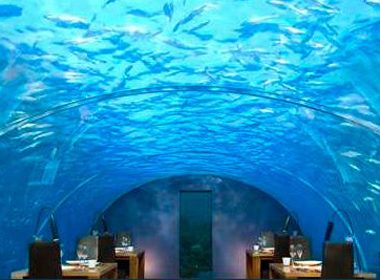1. Ithaa Undersea Restaurant - Rangali Island, Maldives