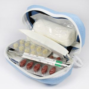 3. Pack a Mini Medicine Cabinet