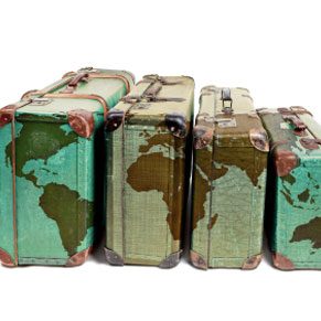 3.Choose a Distinctive Suitcase