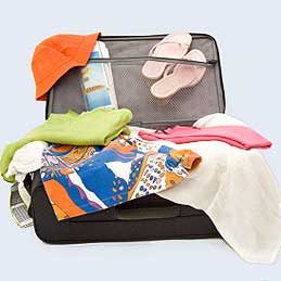 Organize your suitcase