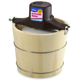 Rival Old Fashioned Wood Bucket Ice Cream Maker