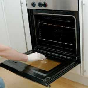 6. Clean that Grimy Oven Window