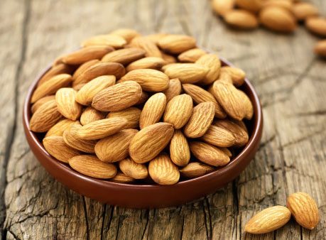 Almonds, Leafy Greens, and Other Vitamin E Sources