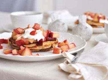 Apple-Walnut Pancakes With Spelt