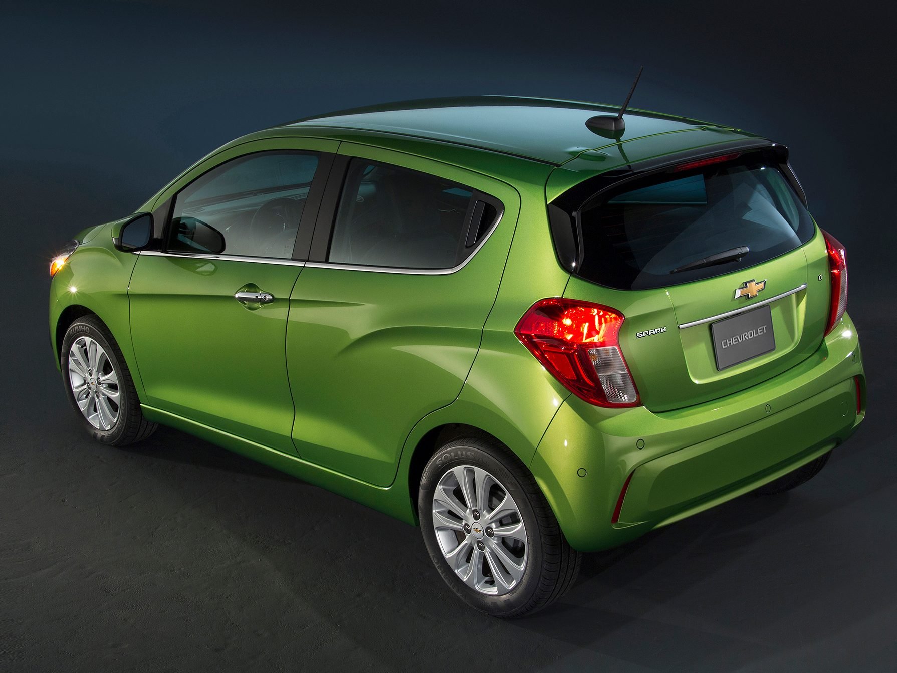 1. The 2016 Chevrolet Spark has more safety features.