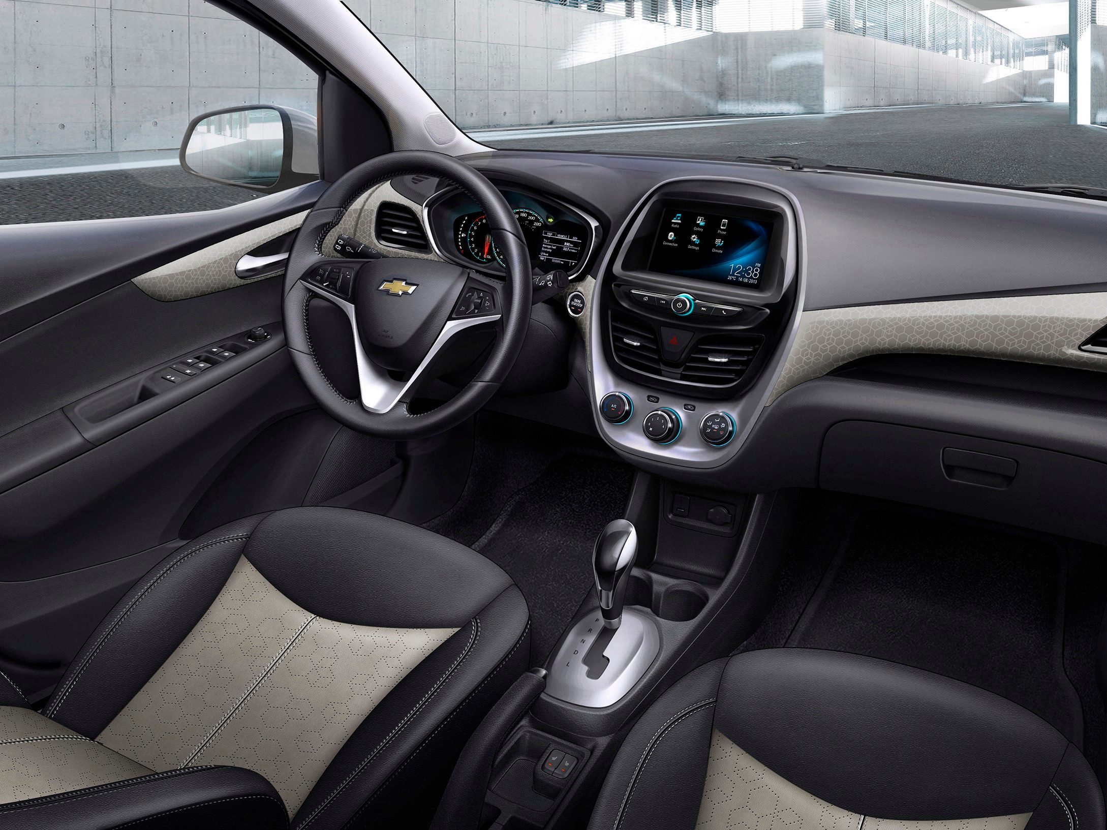 3. The 2016 Chevrolet Spark has an enhanced instrument panel.