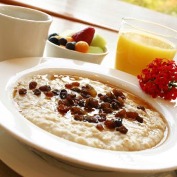 8. Have oatmeal for breakfast every morning