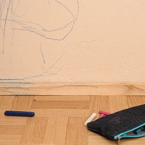5. DIY Cleaner for Crayon Marks on Walls