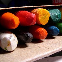 Fun uses of crayons: Make New Crayons