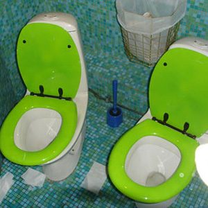 Best toilets in the world #5: Now You Can Share Everything!