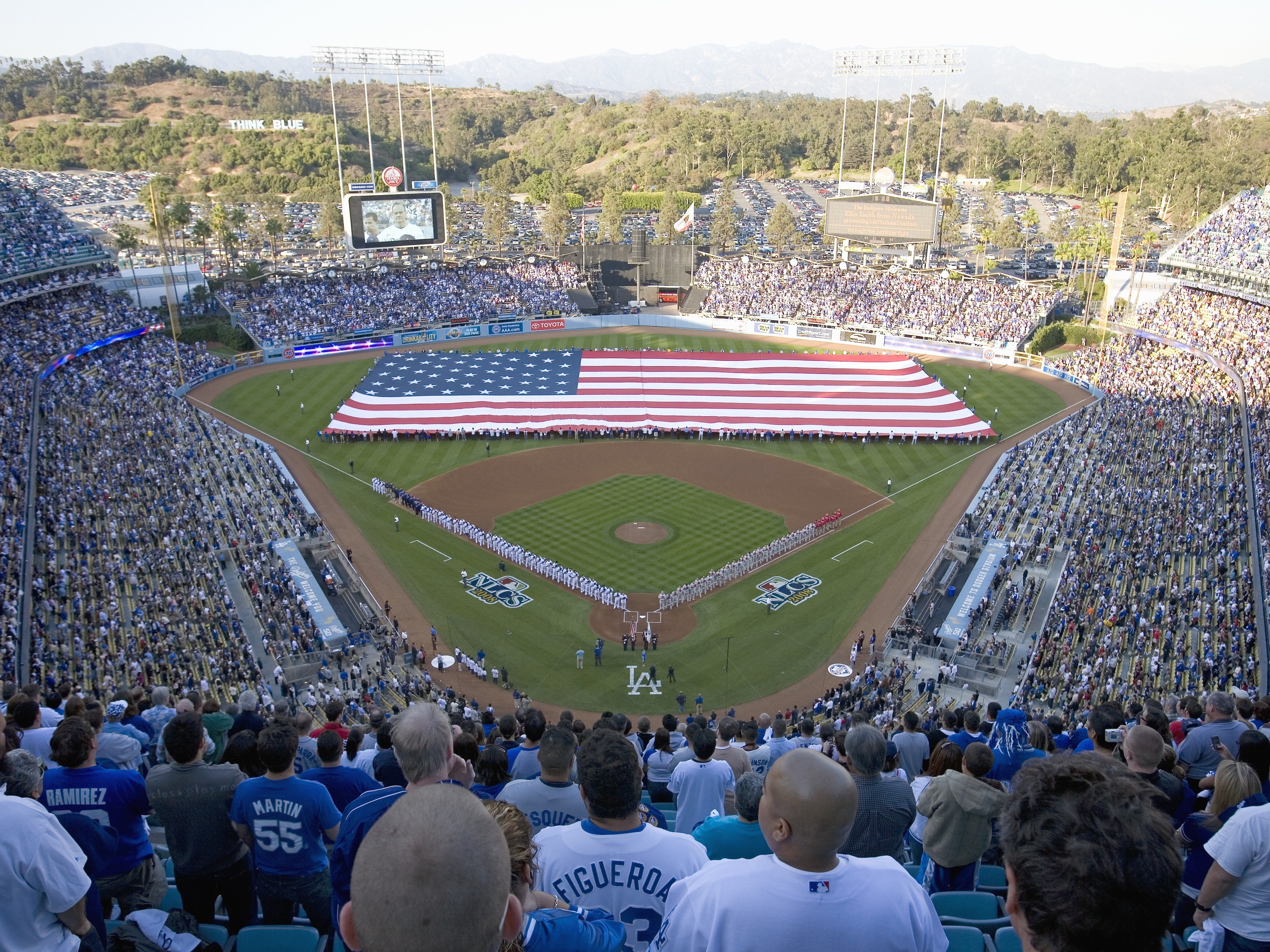 6. Dodger Stadium - Los Angeles, California; home of the Dodgers.